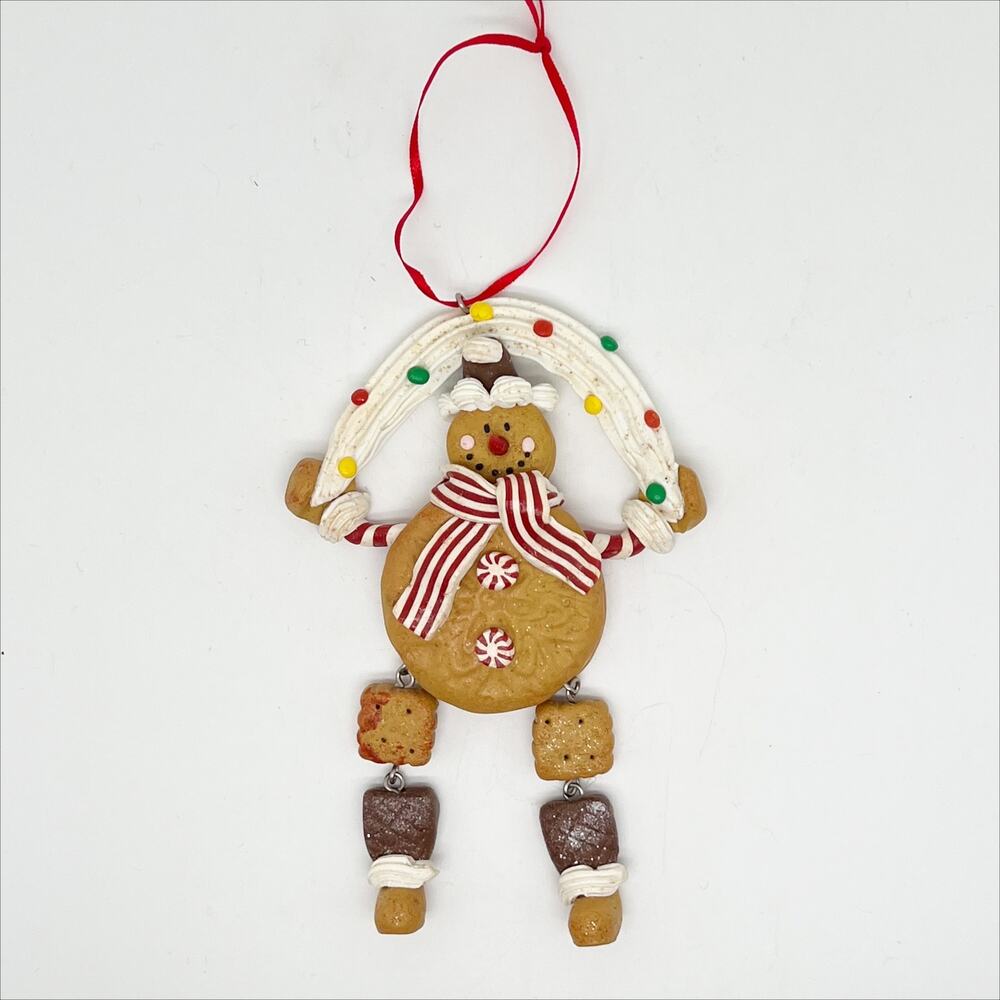 Pacific Rim Christmas Gingerbread Man Cookie Hanging Christmas Tree Ornament